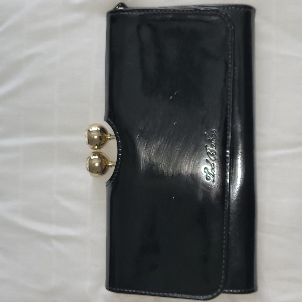 Ted Baker patent leather wallet
